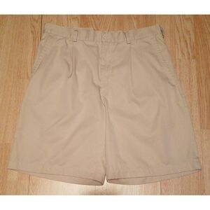 Nike Dri-Fit Performance Mens 38 Cream Ivory Pockets Golf‎ Stretch 56323 Shorts